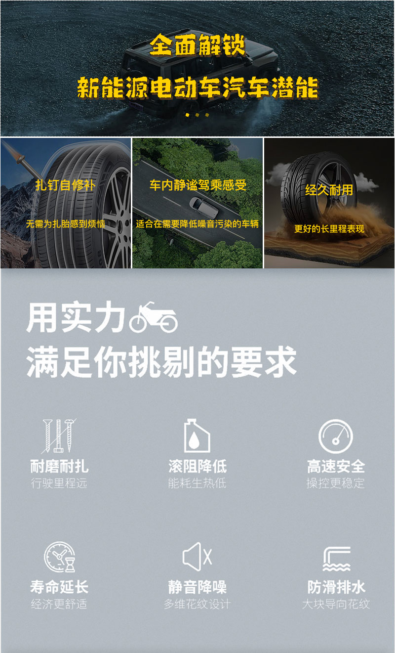汽车轮胎防爆垫详情页